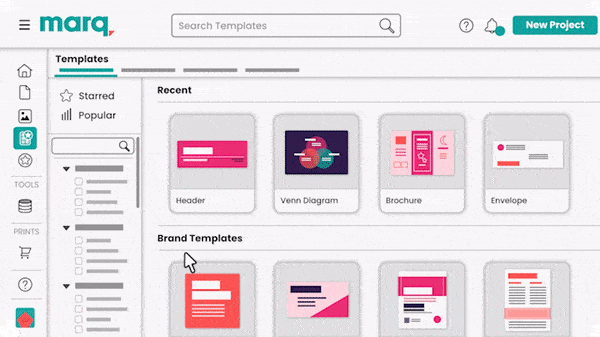 Brand templating